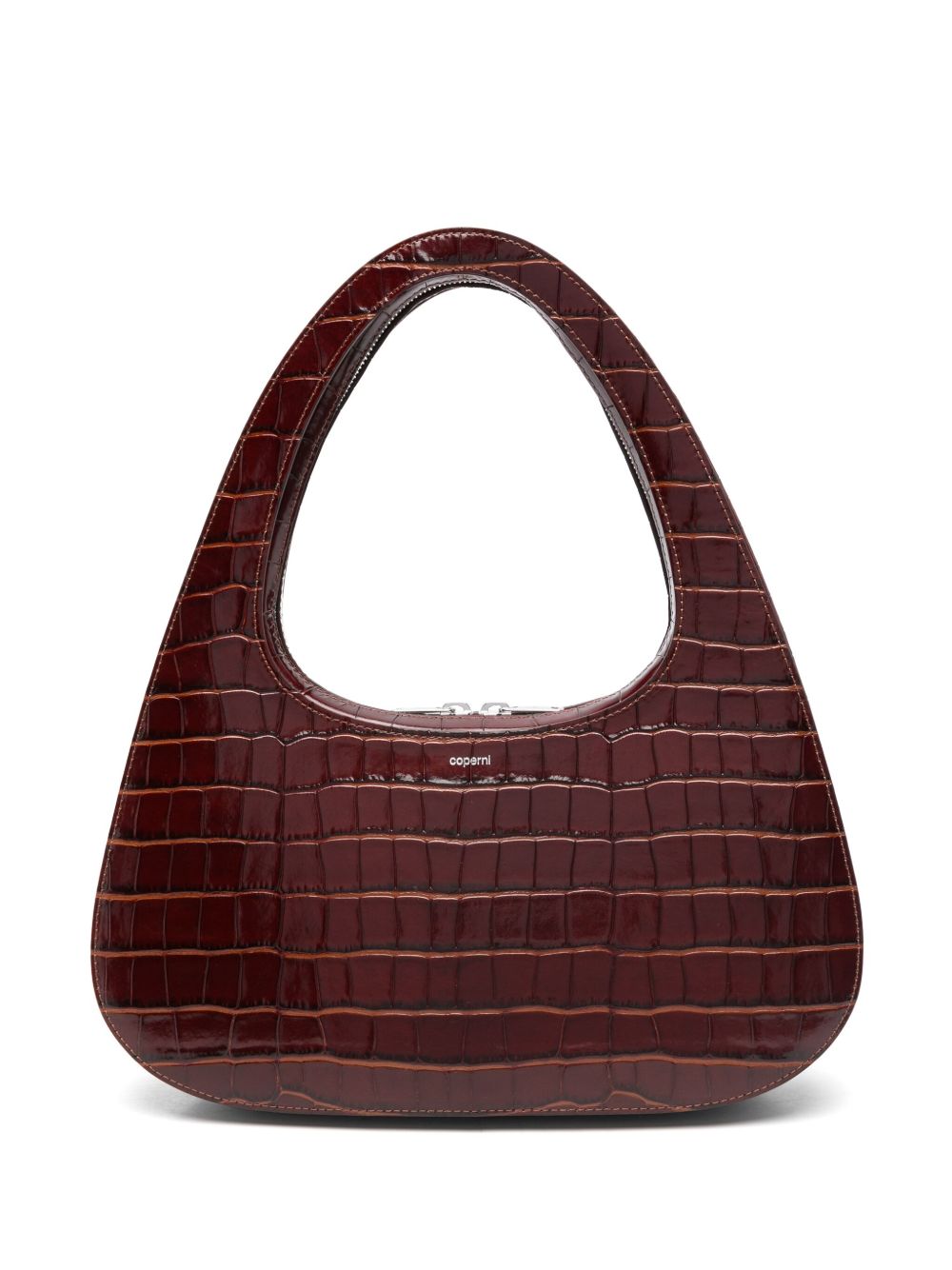 COPBA85F6032BRW SWIPE BAGUETTE 레더 숄더 백